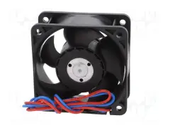 Ebmpapst 624H DC Soğutma Fanı 24V DC 60x60x25 mm - Bilyalı Rulmanlı / Yüksek Devirli / Endüstriyel Aksiyel Fan