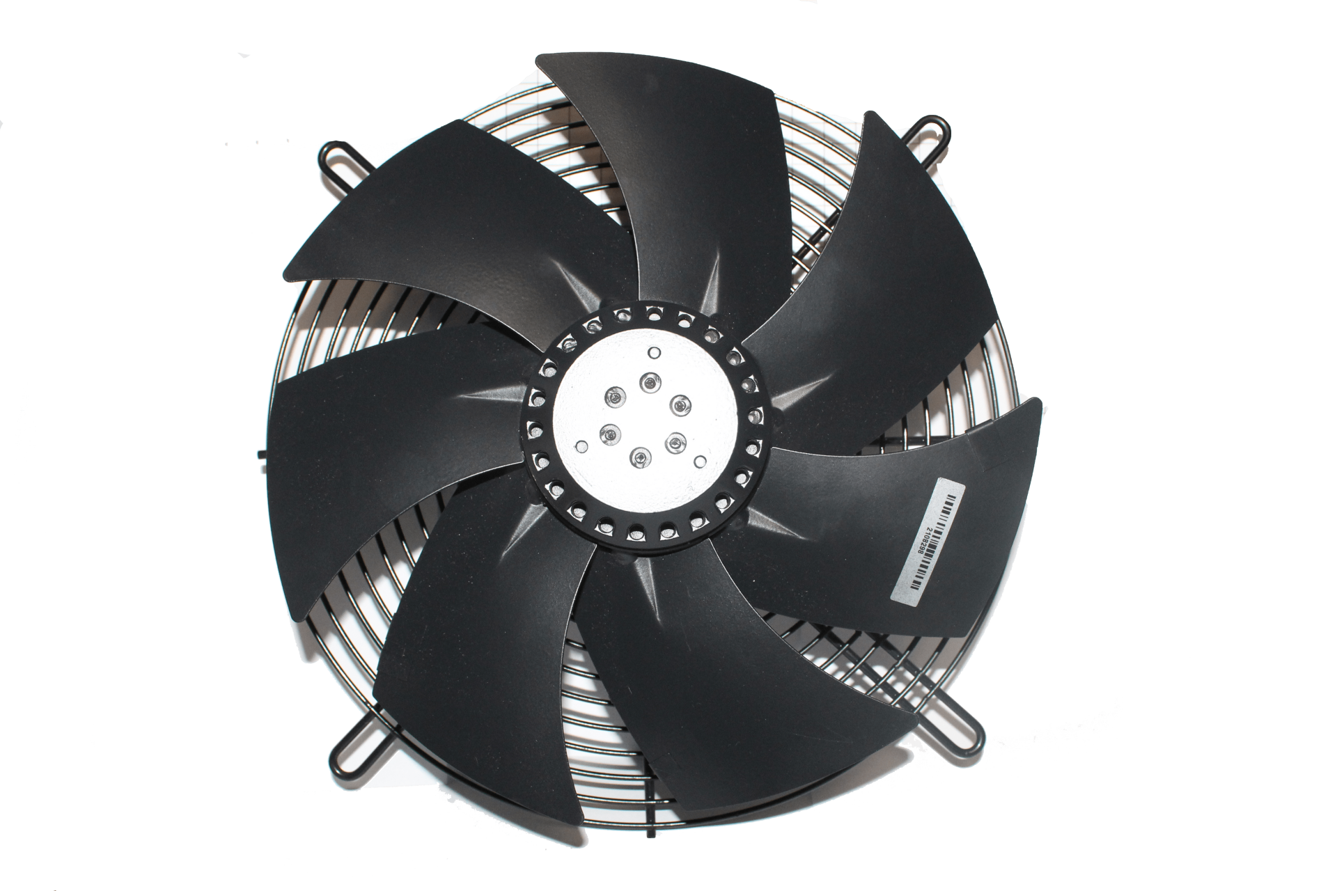 2D-250 İki Kutuplu, Trifaze 380V, 250mm Çapında, Düz Izgaralı  Aksiyel Fan