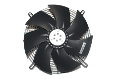 2D-250 İki Kutuplu, Trifaze 380V, 250mm Çapında, Düz Izgaralı  Aksiyel Fan
