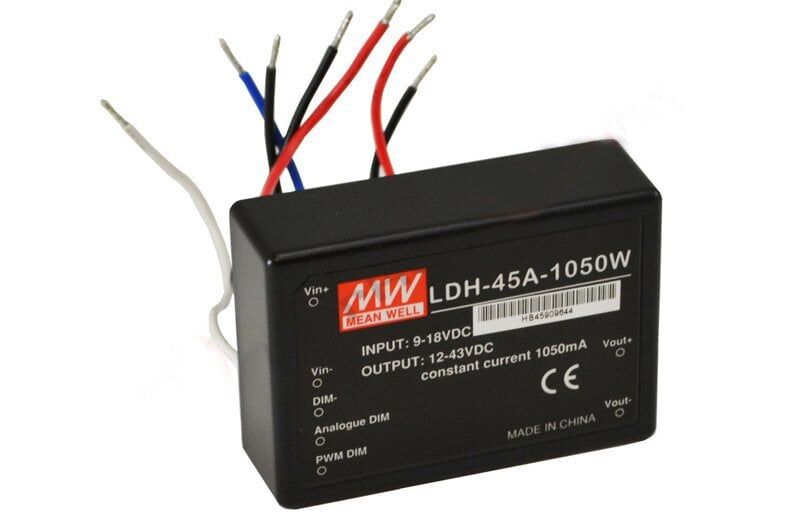 LDH-45A-1050W  9~18Vdc>12~43Vdc 1050mA step-up