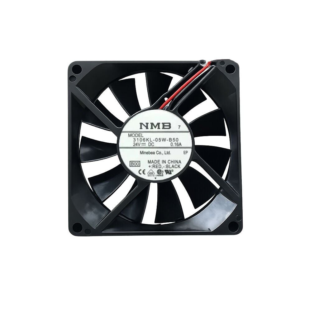 NMB 3106KL-05W-B50 DC Soğutma Fanı 24V DC 80x80x15 mm - Bilyalı İnce Aksiyel Fan