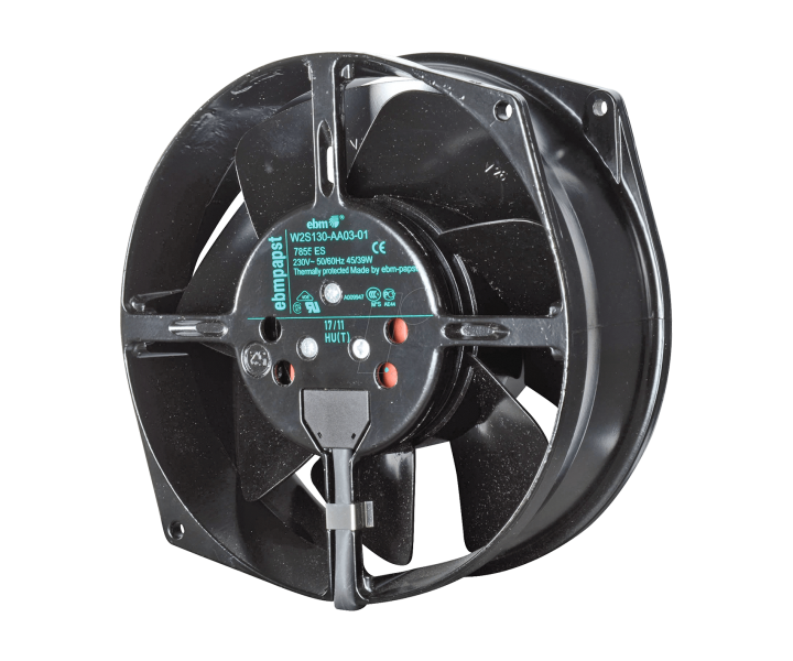 W2S130-AA03-01 AC Aksiyel Fan/172X150X55mm Metal Oval Fan/Rulmanlı 230VAC EBMPAPST |