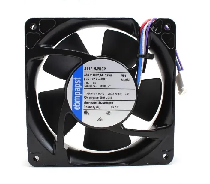 Ebmpapst 4118N/2H8P DC Soğutma Fanı 48V DC 119x119x38 mm - Bilyalı Aksiyel Fan