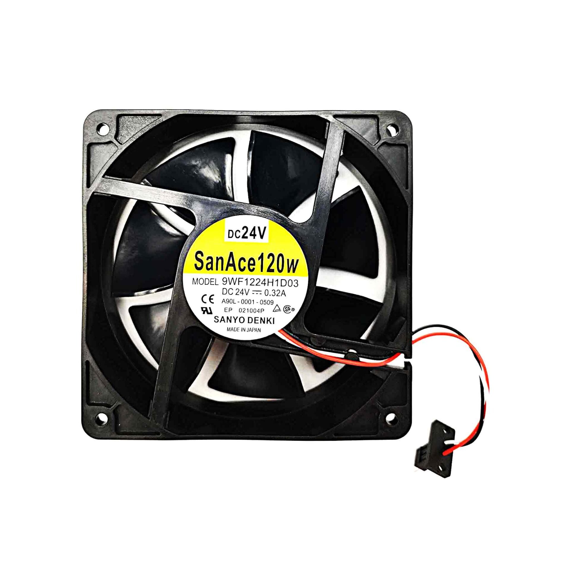 SANYO DENKI 9WF1224H1D03 Suya Dayanıklı Eksenel Aksiyal Fan 24V DC