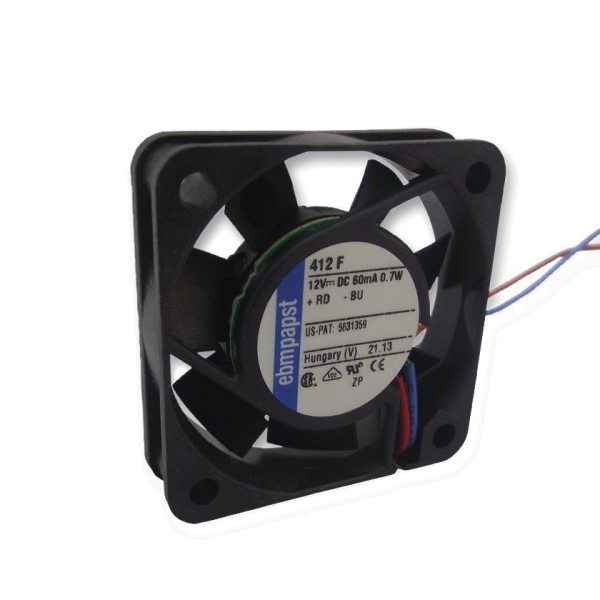 EBMPAPST 412F 40x40x20 mm 12V DC Axial Kompakt Fan