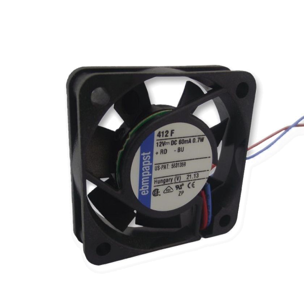 EBMPAPST 412F 40x40x20 mm 12V DC Axial Kompakt Fan