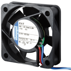 Ebmpapst 414F DC Aksiyel Fan 24V 40x40x10mm Ultra Kompakt Bilyalı Yatak