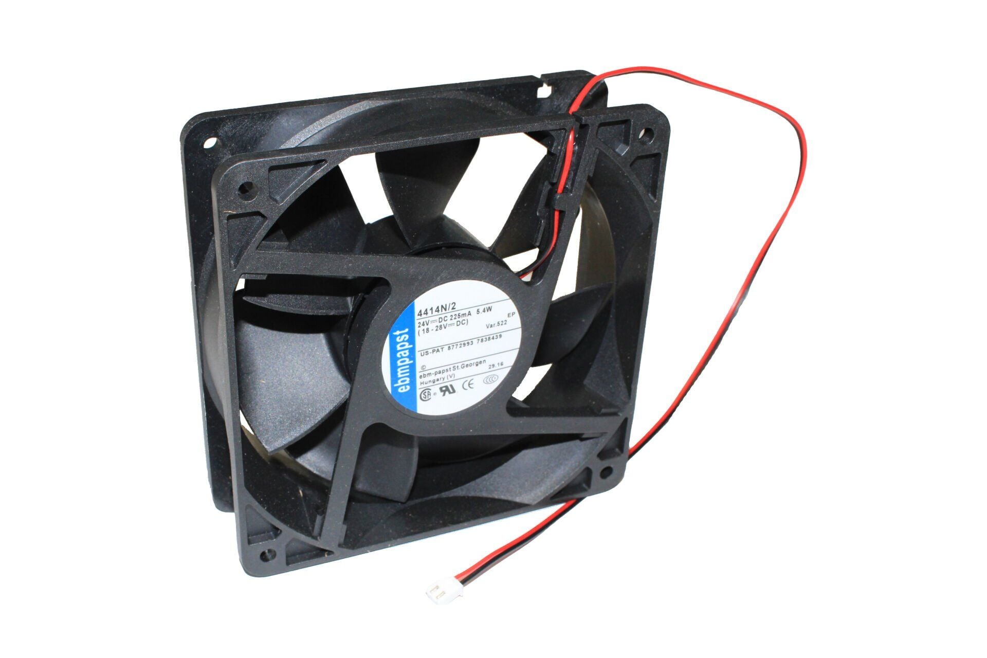Ebmpapst 4414N/2 24V DC 119x119x25 mm Yüksek Debili Bilyalı Fan