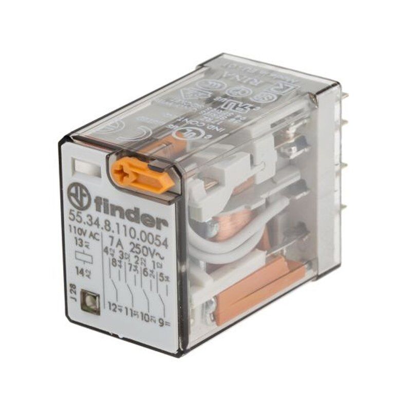(F.55.34.8.110.0054) GENEL KULLANIMLI 4CO-10A KONT AC 110V+LED