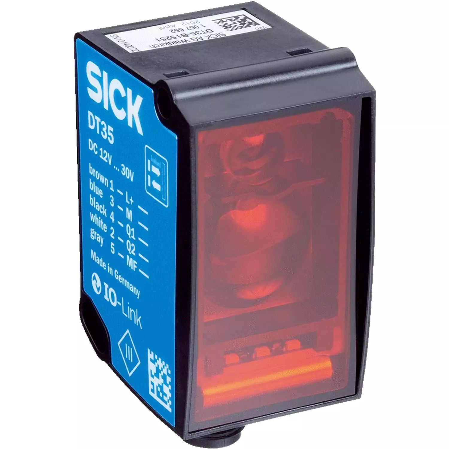 SICK DT35-B15251 Lazer Mesafe Sensörü Analog ve Dijital Çıkışlı M12