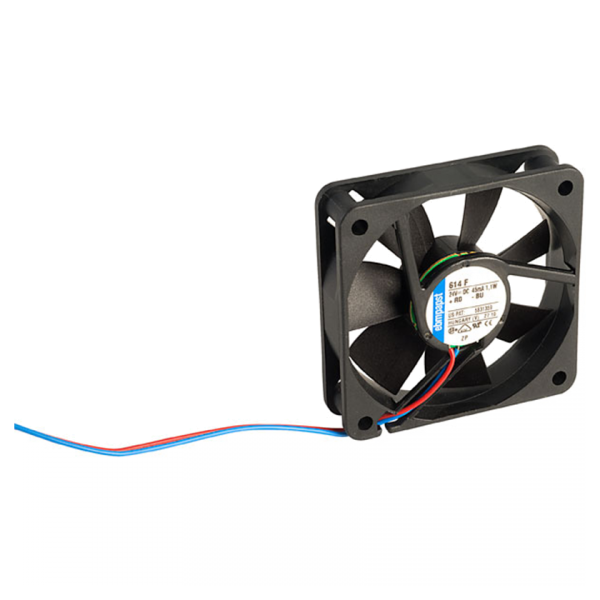 EBMPAPST 614F 60x60x25 mm 24V DC Axial Kompakt Fan