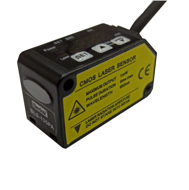 BLS-135PA   LASER SENSOR PNP ANALOG 100MM+-35MM ALGILAMA 12-24DC