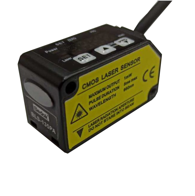 BLS-135PA   LASER SENSOR PNP ANALOG 100MM+-35MM ALGILAMA 12-24DC
