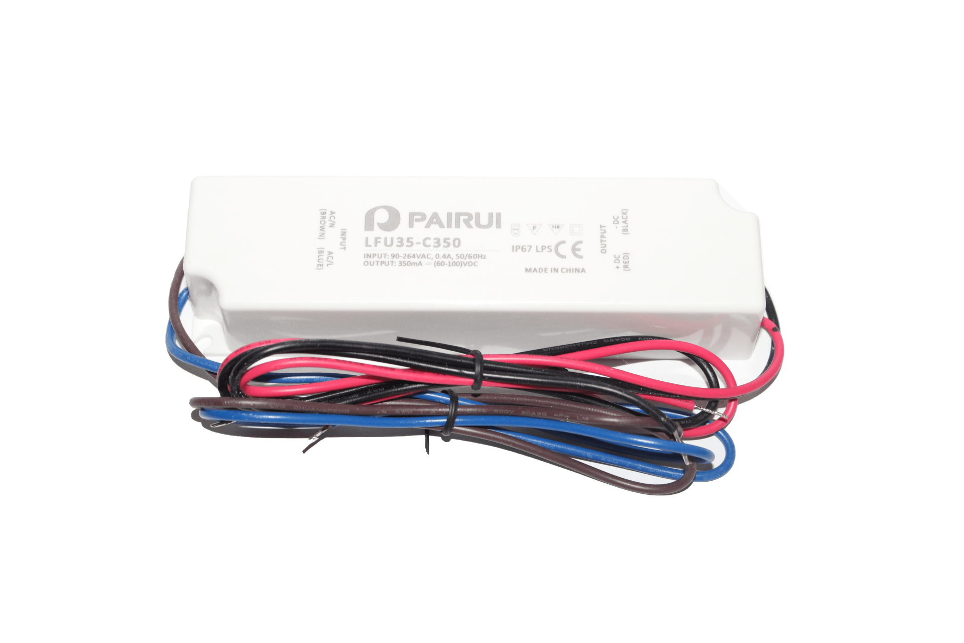 LFU35-C350  35W 350mA IP67 PFC PLASTİK