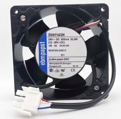 Ebmpapst DV4114/2N 24V DC 119x119x38 mm Yüksek Performanslı Bilyalı Fan