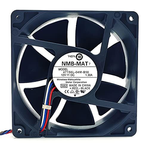 NMB 4715KL-04W-B56 Yüksek Debili Eksenel Aksiyal Fan 12V DC