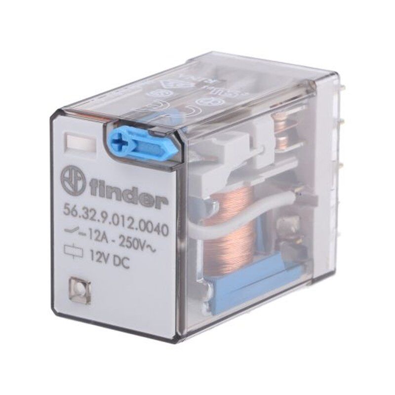 (F.56.32.9.012.0040) MİNYATÜR GÜÇ RÖLESİ 2CO 12A 12V DC