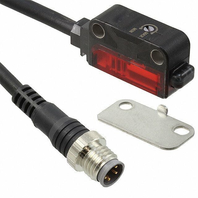 Panasonic EX-L221-P-J 12-24V DC PNP M8 Kablolu Reflektörlü Lazer Fotoelektrik Sensör