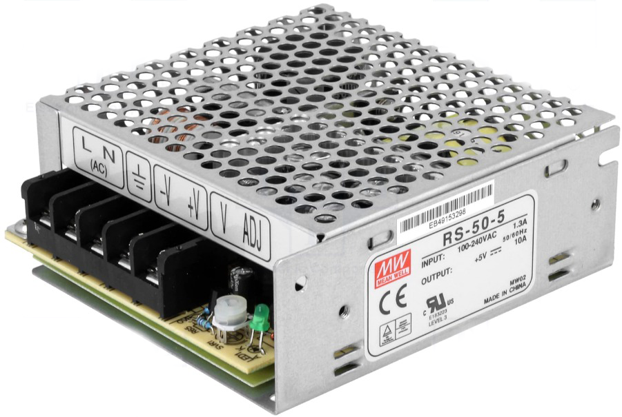 MEANWELL RS-050-05 5V 10A Güç Kaynağı