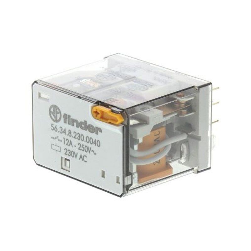 (F.56.34.8.230.0040) MİNYATÜR GÜÇ RÖLESİ 4 CO 12A AC 230V
