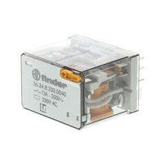 (F.56.34.8.230.0040) MİNYATÜR GÜÇ RÖLESİ 4 CO 12A AC 230V