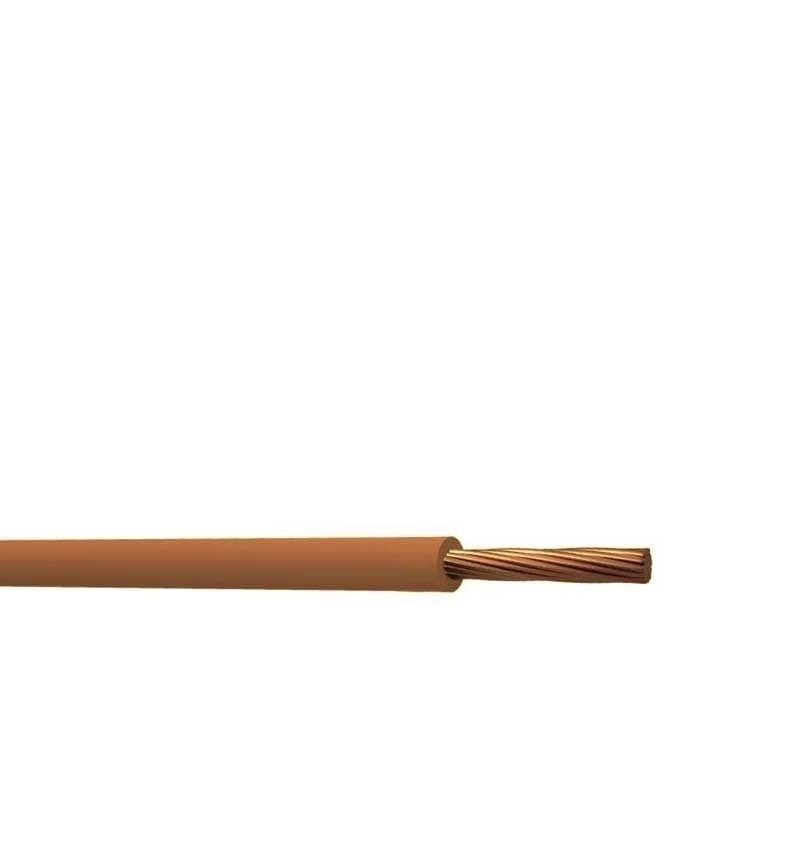 0,50MM NYAF KABLO KAHVERENGİ (TOP OLARAK SATILMAKTADIR.1 TOP 200 METRE)